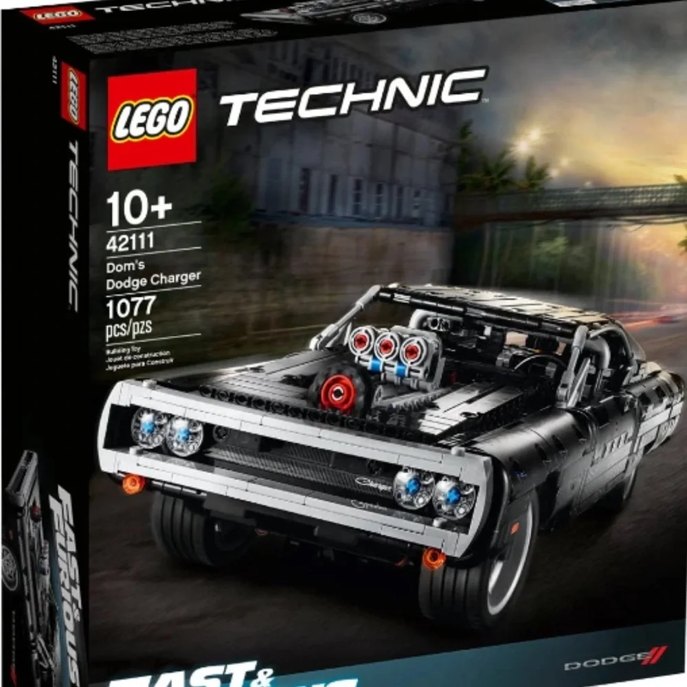 1077 piece Lego dom dodge charger car the fast and the furious